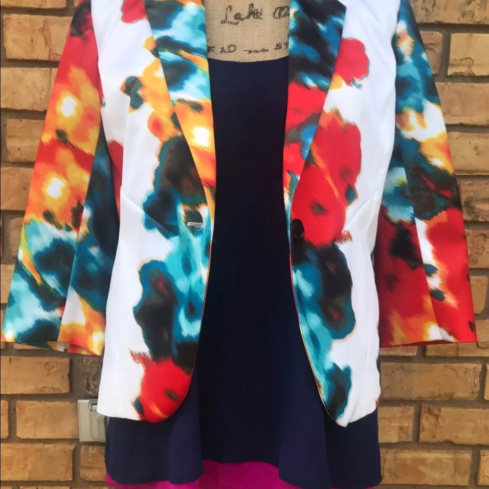 New Directions Petal Pusher Blazer